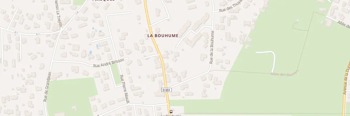 Plan du 17 Rue de la Bouhume à Léognan