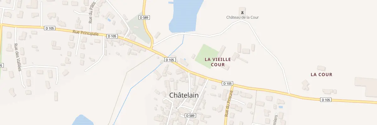 Plan du 23 Rue Principale à Châtelain