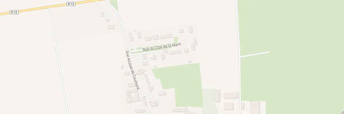 Plan du 5078 Le Clos de la Mare au Manoir
