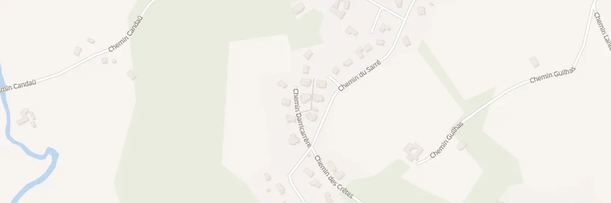 Plan du 8 Che Darricarrère à Monein