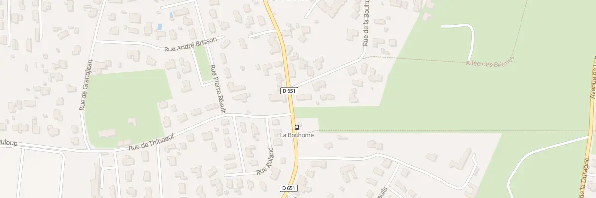 Plan du 2 Rue de la Bouhume à Léognan