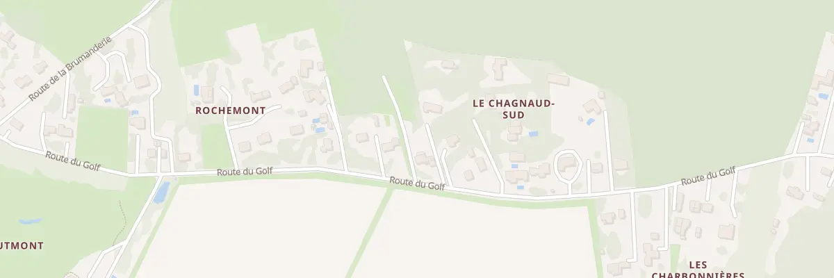 Plan du 40 Rte du Golf à Fontcouverte