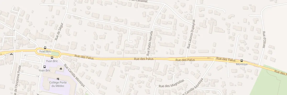 Plan du 3 Rue Pablo Neruda à Parempuyre