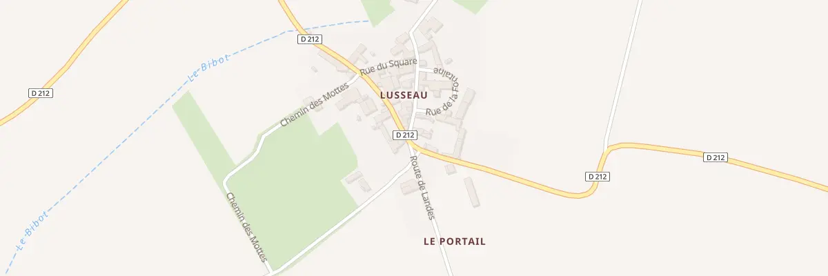 Plan du 2 Rue d’Essouvert à Landes