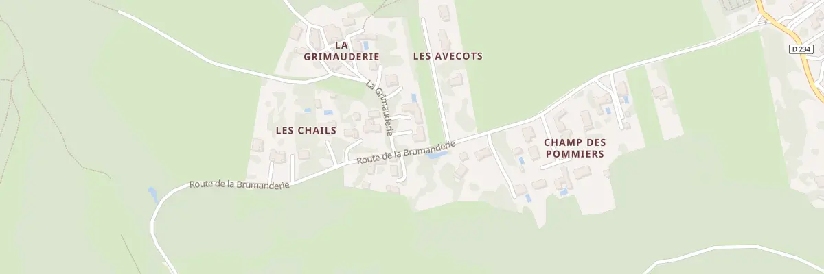 Plan du 2 Rte de la Grimauderie à Fontcouverte
