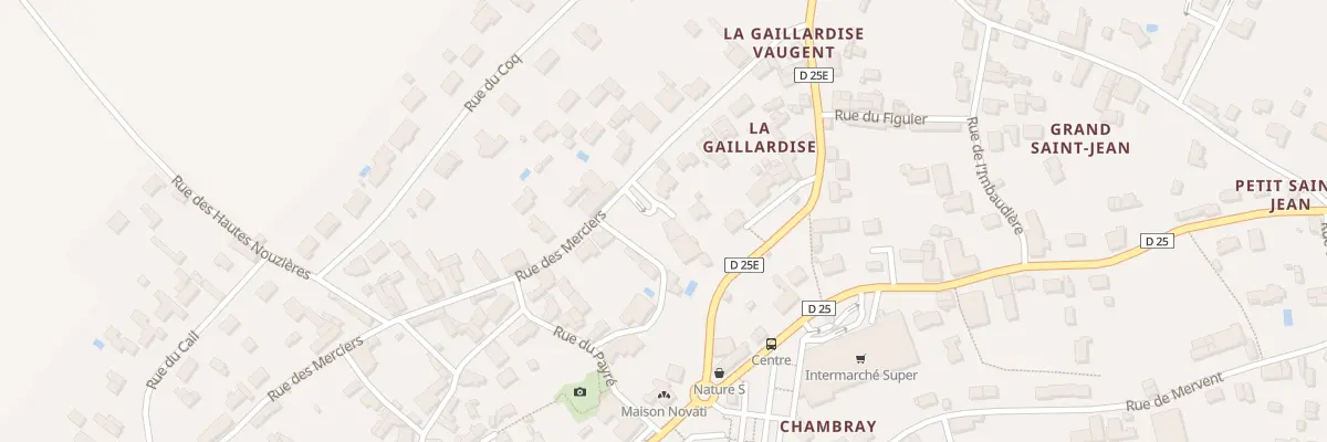Plan du 9023 Rue des merciers à Benet