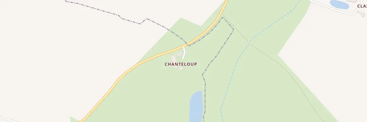 Plan du 1 Chanteloup à Daon