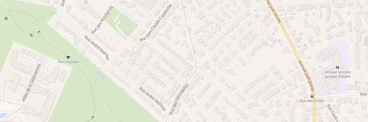 Plan du 8 Rue des Moineaux à Bruges