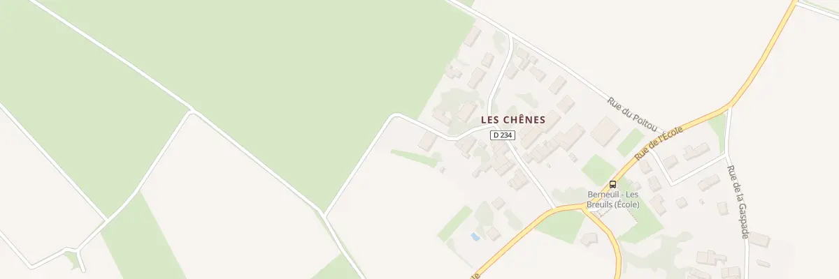 Plan du 11 Imp de la Mare à Berneuil