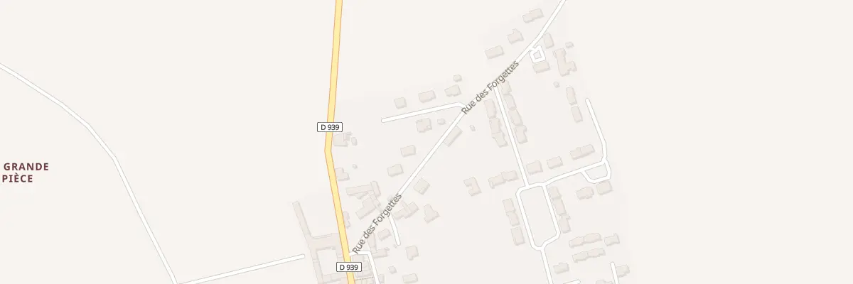 Plan du 11 Rue des Forgettes à Landes