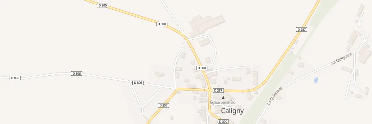 Plan du 79 Rte de Saint Germain à Caligny