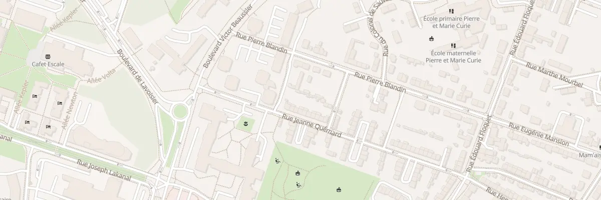 Plan du 58 Rue Jeanne Quémard à Angers