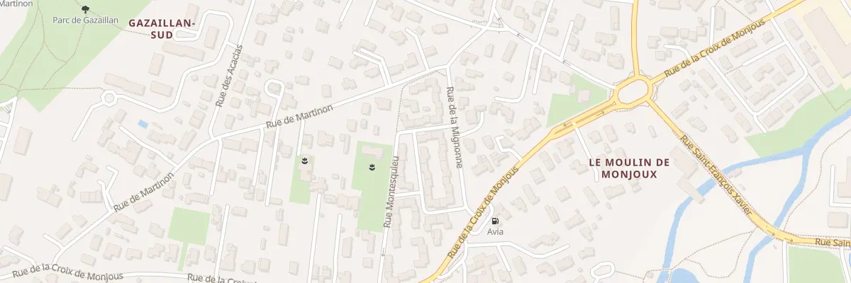 Plan du 15 Rue Montesquieu à Gradignan