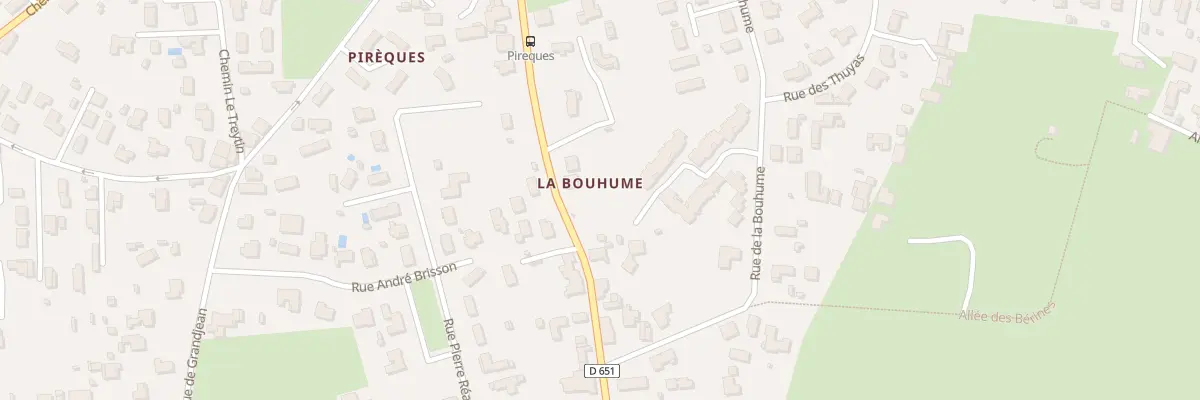 Plan du 26 Av de Bordeaux à Léognan