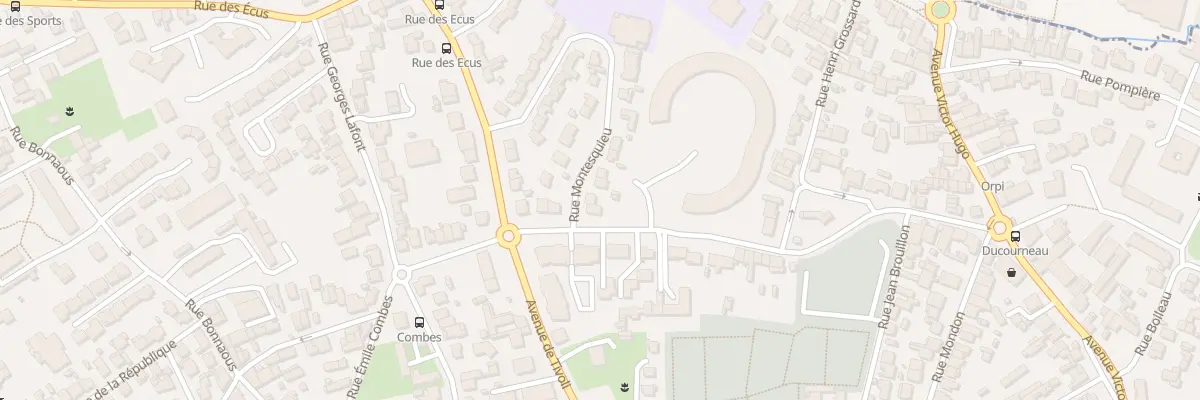 Plan du 44 Rue Montesquieu au Bouscat