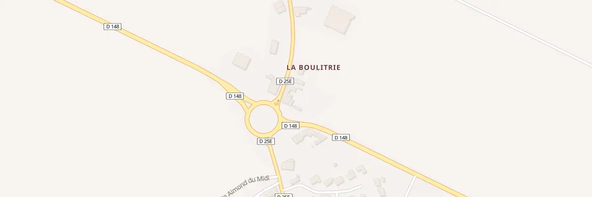 Plan du 48 Rte de Fontenay Le Comte à Benet