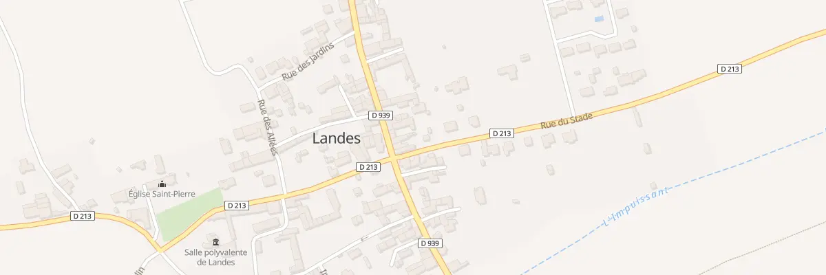 Plan du 4 Rue d’Aunis à Landes