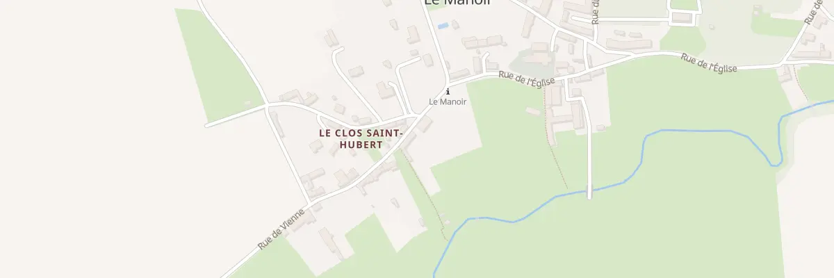 Plan du 5005 Le Bourg au Manoir