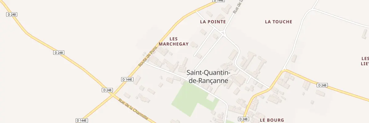 Plan du 9 Rue de la Pointe à Saint-Quantin-de-Rançanne