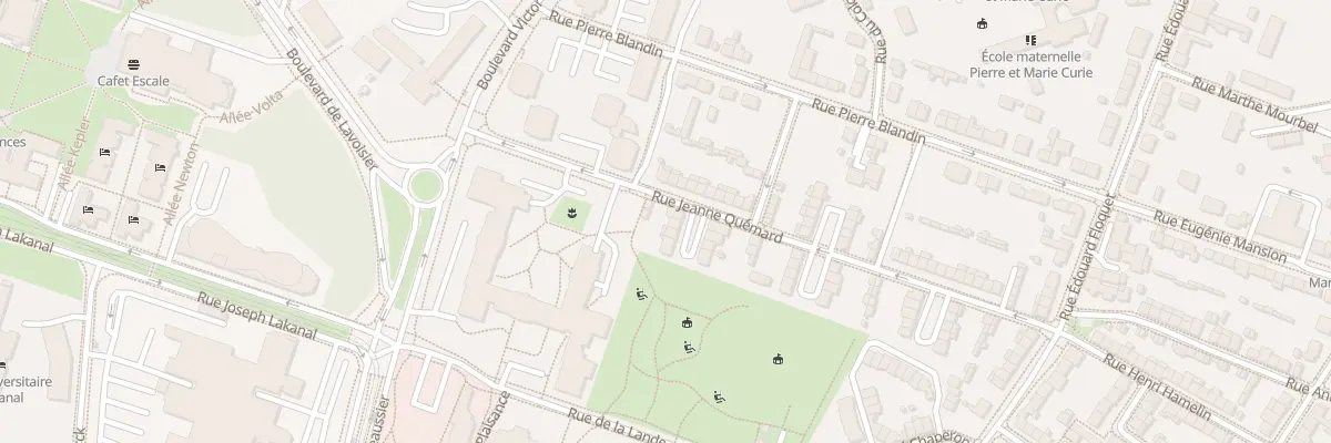 Plan du 49 Rue Jeanne Quémard à Angers