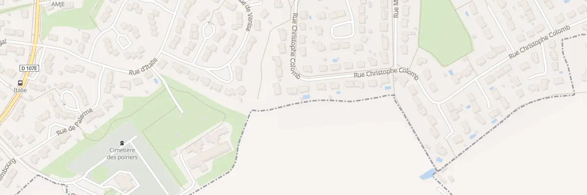 Plan du 12 Rue Christophe Colomb à Montreuil-Juigné