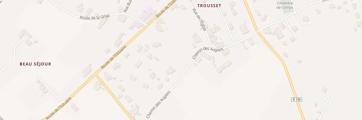Plan du 22 Che des Augiers à Comps