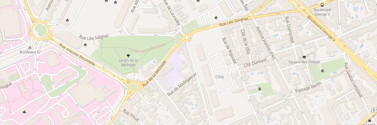 Plan du 11B Rue de Campeyraut à Bordeaux