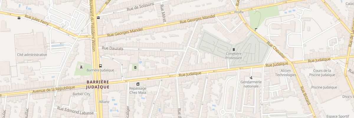 Plan du 9 Rue Raymond Lartigue à Bordeaux