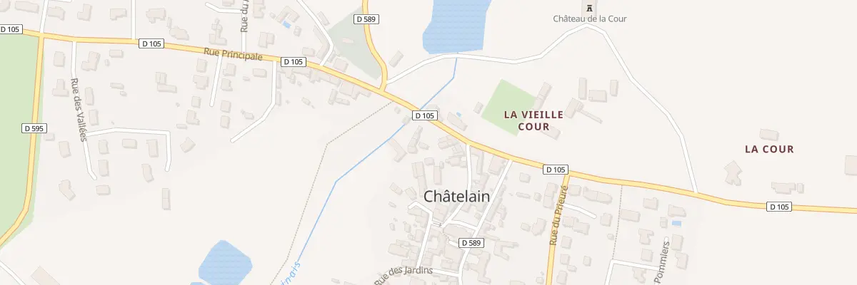 Plan du 32 Rue Principale à Châtelain