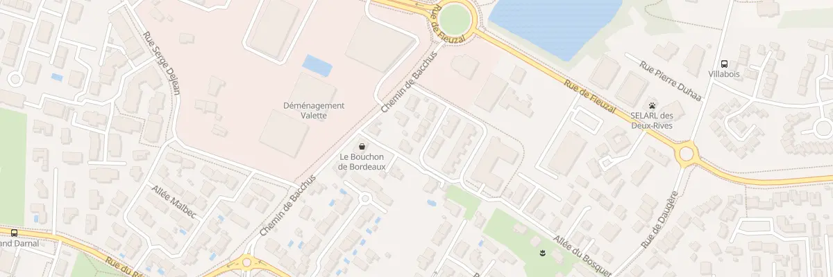 Plan du 1 Rue des Cyprès à Bruges