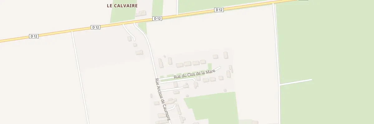 Plan du 5073 Le Clos de la Mare au Manoir