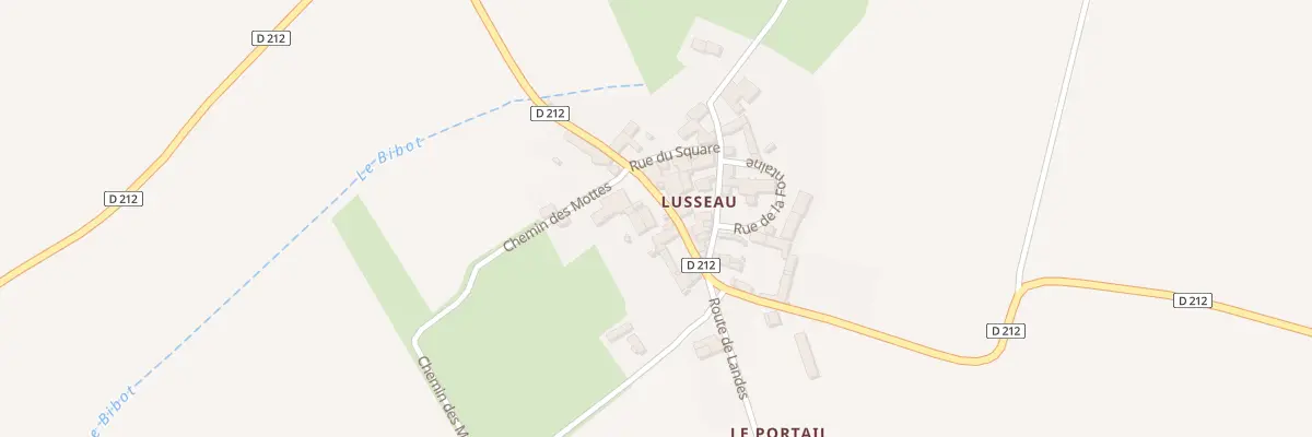 Plan du 3B Rue des Lavandières à Landes