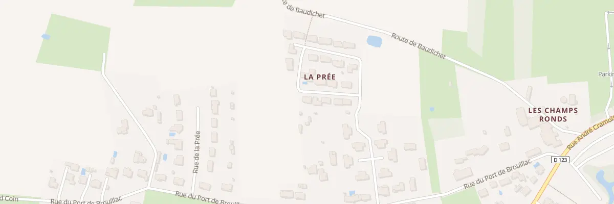 Plan du 9 Rue des Frenes à Coulon