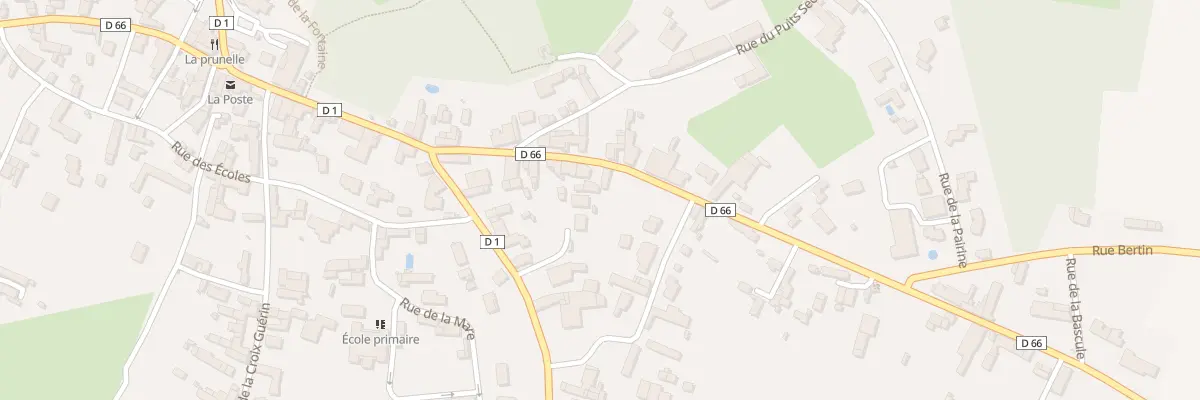 Plan du 16 Rue Désiré Méchain à Saint-Pompain