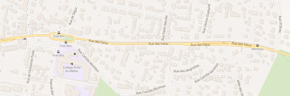 Plan du 22 Rue des Palus à Parempuyre