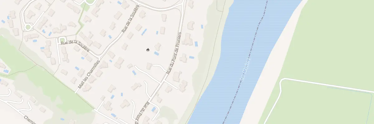 Plan du 12 Rue du Pont de Pruniers à Bouchemaine