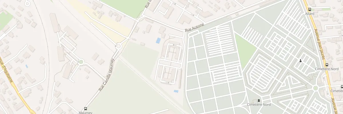 Plan du 25 Rue Ausone à Bruges