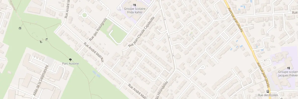 Plan du 22 Rue des Moineaux à Bruges