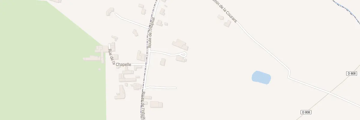 Plan du 32 Rte de l’Hôpital à Cartelègue