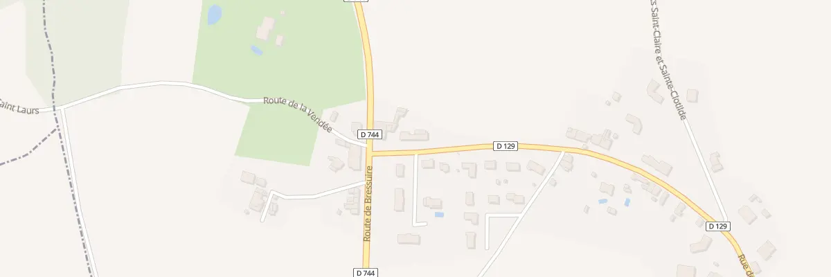 Plan du 142 Rue de la Mairie à Saint-Laurs