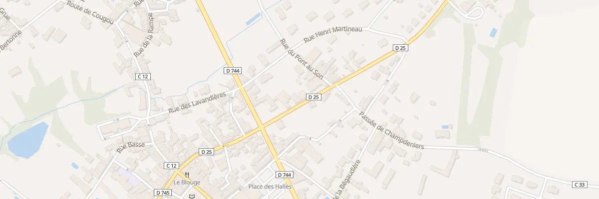 Plan du 31 Rue de Parthenay à Coulonges-sur-l’Autize