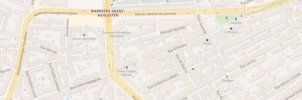 Plan du 267 Rue d’Ornano à Bordeaux