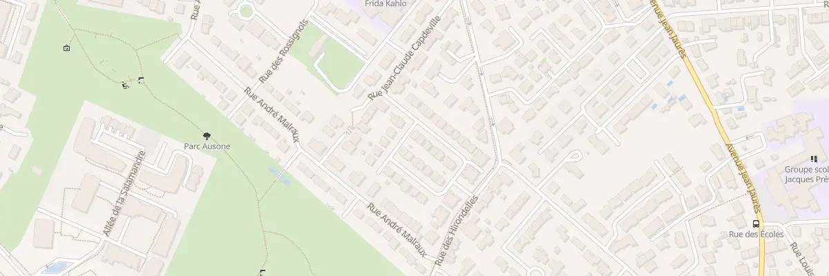 Plan du 13 Rue des Moineaux à Bruges