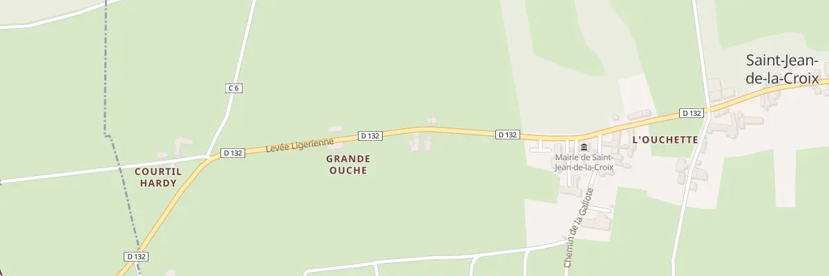 Plan du 95 Leve Ligérienne à Saint-Jean-de-la-Croix