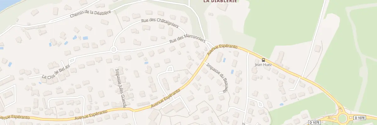 Plan du 35 Av Esperanto à Montreuil-Juigné