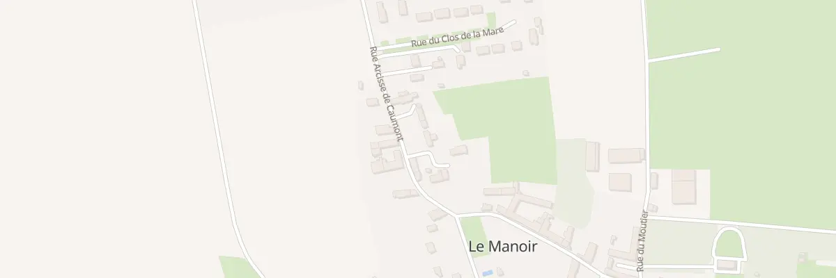 Plan du 5027 Le Bourg au Manoir