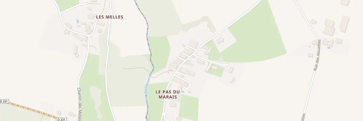 Plan du 19 Rte de la Belle Etoile à Juicq