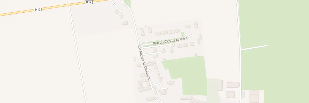Plan du 5057 Le Clos de la Mare au Manoir