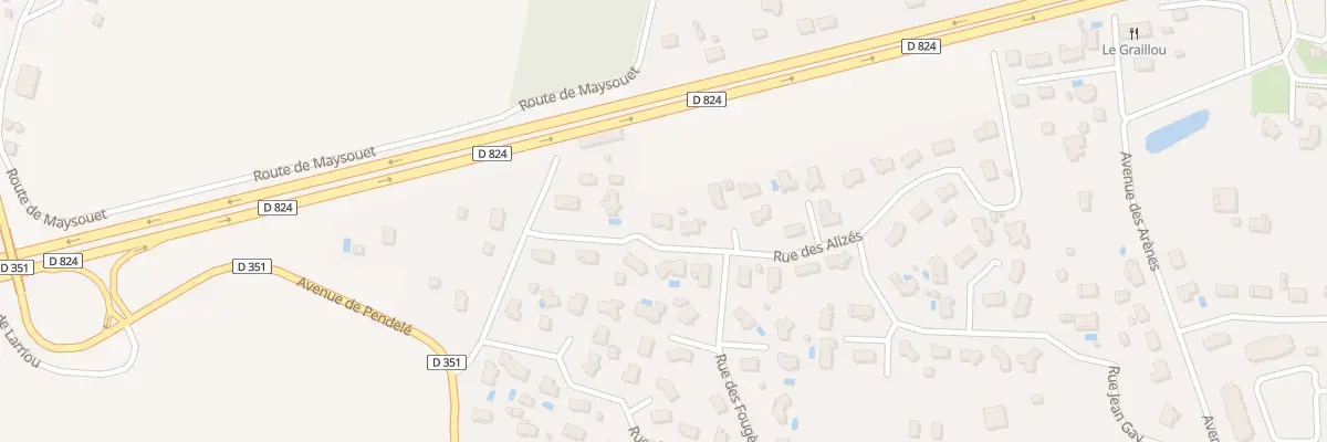 Plan du 115 Rue des Alizés à Saint-Perdon