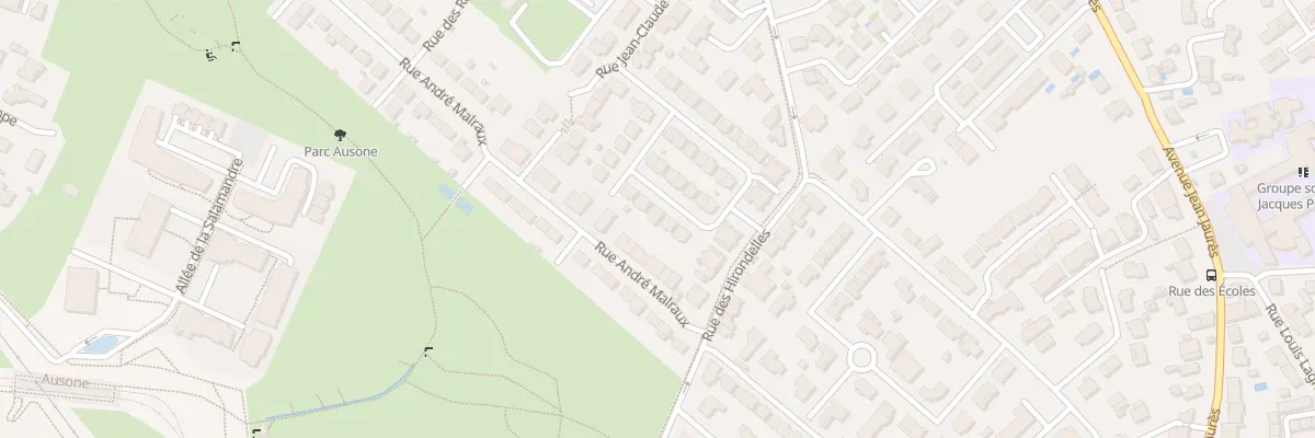 Plan du 44 Rue des Moineaux à Bruges